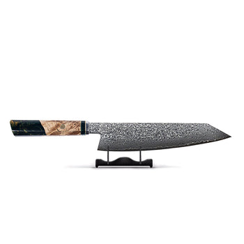 Cuchillos Shinrai - Onyx Octagon Damasco Kiritsuke 23 cm - Edición Especial Kiritsukemes Cuchillos Shinrai