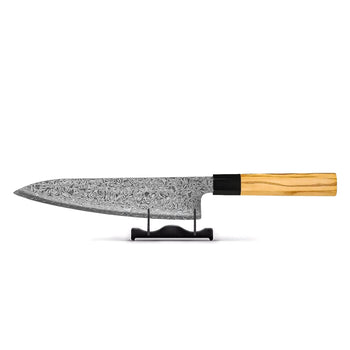 Cuchillos Shinrai - Cuchillo Chef Takumi Kaza Damasco 20 cm Cuchillo Chef Cuchillos Shinrai