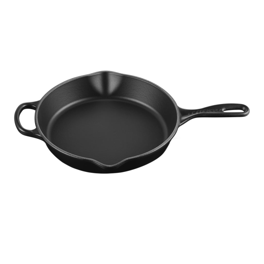 LeCreuset - Sartén Signature redonda alta Negro Mate 26cm