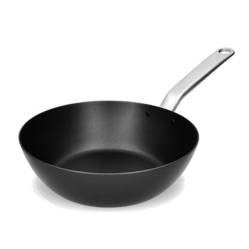 Skottsberg - Wok de acero al carbono 28 cm Wokpan Skottsberg