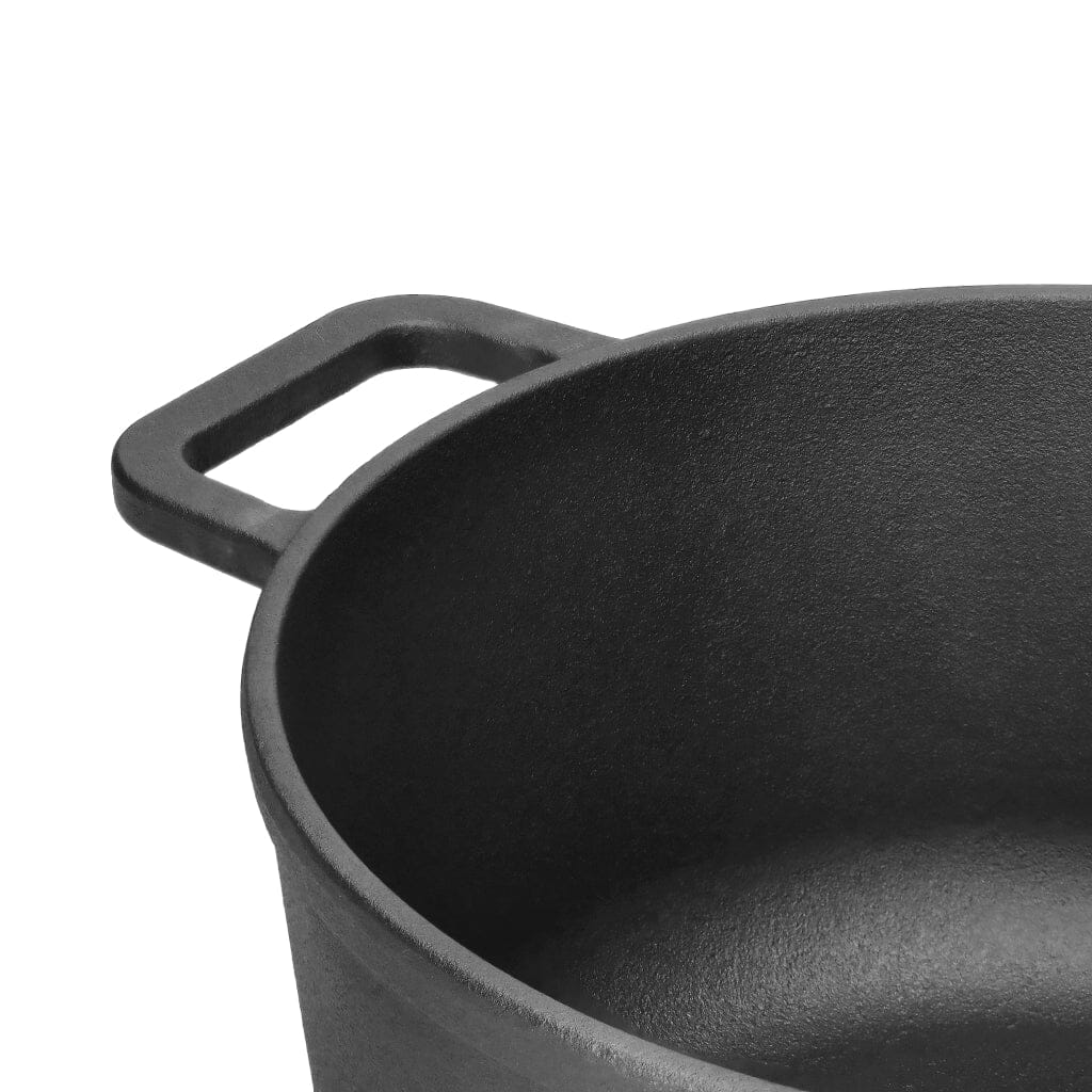 Skottsberg - Cast Iron Braadpan 28 cm rond met deksel Braadpan Skottsberg 