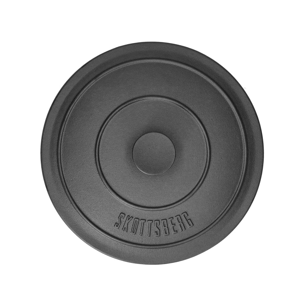 Skottsberg - Cacerola de hierro fundido redonda de 31,5 cm con tapa. 