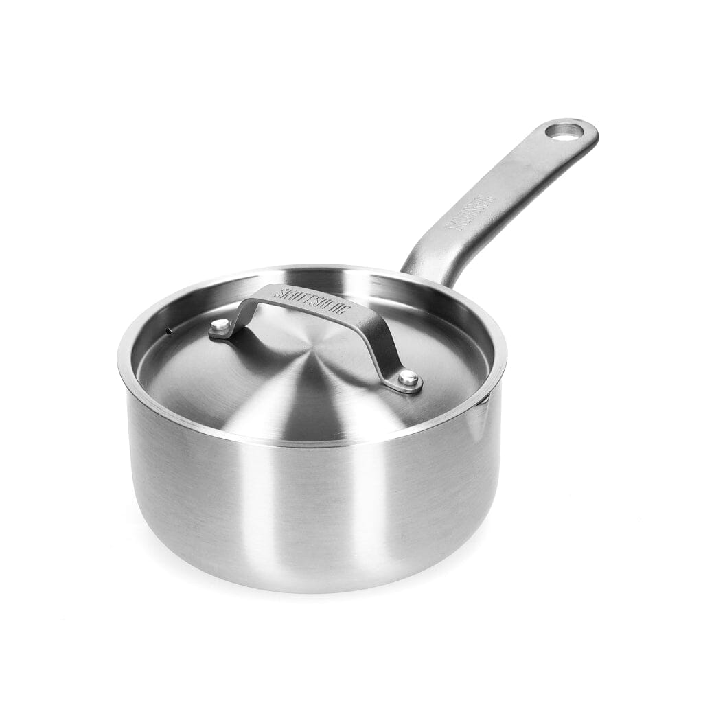 Skottsberg - Stainless Steel Steelpan 16 cm met deksel Steelpan Skottsberg 