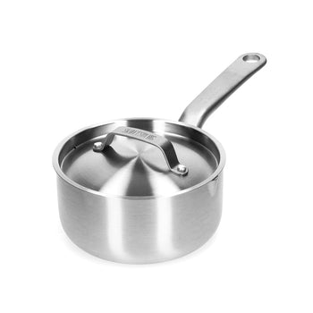 Skottsberg - Cacerola de acero inoxidable 16 cm con tapa Cacerola Skottsberg