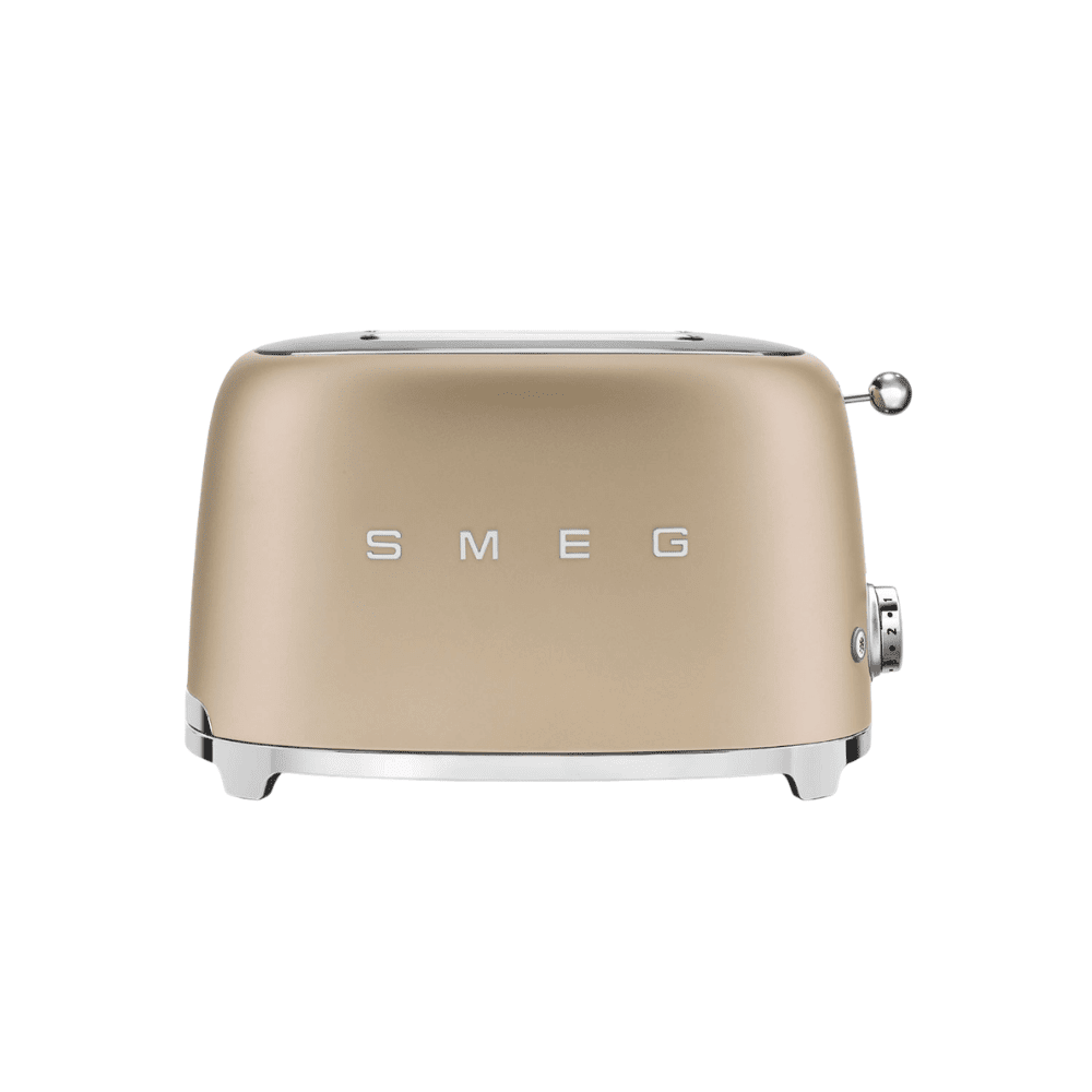 Smeg - Grille-pain | Champagne | Grille-pain 2x2 Smeg