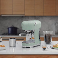 Smeg - Cafetera espresso | Blanca | Años 50 | Cafetera espresso manual Cafetera espresso manual Smeg