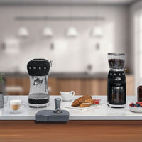 Smeg - Cafetera espresso | Negra | Años 50 | Cafetera espresso manual Cafetera espresso manual Smeg