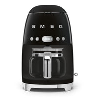 Cafetera de filtro Smeg | Negra | Años 50 | Cafetera de filtro Cafetera de filtro Smeg
