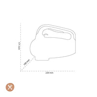 Batidora de mano Smeg | Roja | Años 50 | Batidora de mano eléctrica Batidora de mano Smeg