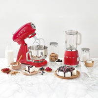 Smeg - Procesador de alimentos | Blanco | Años 50 | Procesador de alimentos a todo color Procesador de alimentos Smeg