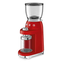 Smeg - Molinillo de café | Rojo | Años 50 | Molinillo de café Smeg