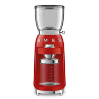 Smeg - Molinillo de café | Rojo | Años 50 | Molinillo de café Smeg