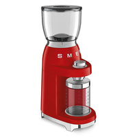 Smeg - Molinillo de café | Rojo | Años 50 | Molinillo de café Smeg