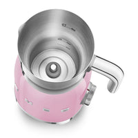 Espumador de leche Smeg | Rosa | Años 50 | Espumador de leche de inducción Espumador de leche Smeg