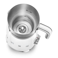 Espumador de leche Smeg | Blanco | Años 50 | Espumador de leche de inducción Espumador de leche Smeg