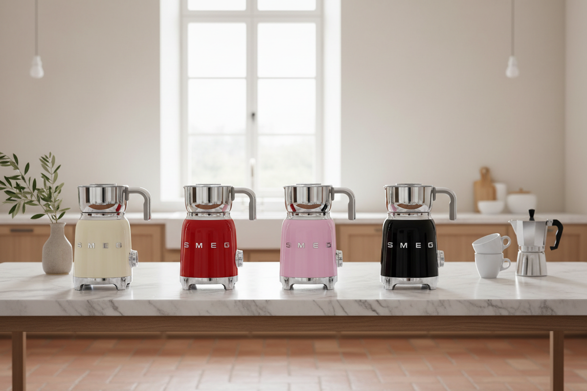 SMEG espumadores de leche