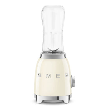 Smeg - Mini Licuadora | Crema | años 50 | Batidora de Mesa LICUADORA PERSONAL Licuadora Smeg