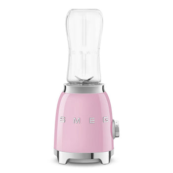 Smeg - Mini Licuadora | Rosa | años 50 | Batidora de Mesa LICUADORA PERSONAL Licuadora Smeg