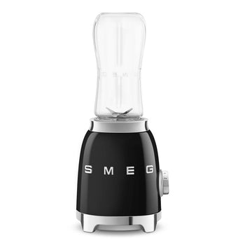 Smeg - Mini Licuadora | Negro | Década de 1950 | Batidora de Mesa LICUADORA PERSONAL Licuadora Smeg