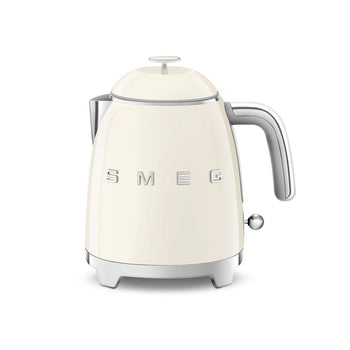 Smeg - Mini Hervidor | Color Crema | Años 50 | Hervidor Hervidor Estándar Smeg