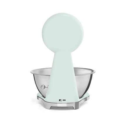 SMEG - Báscula digital de cocina verde agua de los años 50 Smeg