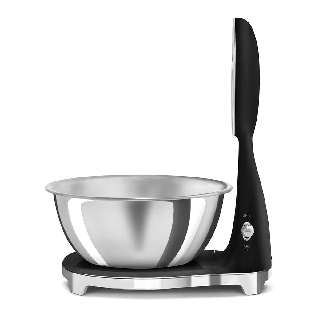 Báscula digital SMEG, báscula de cocina negra de los años 50 Smeg