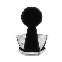 Báscula digital SMEG, báscula de cocina negra de los años 50 Smeg