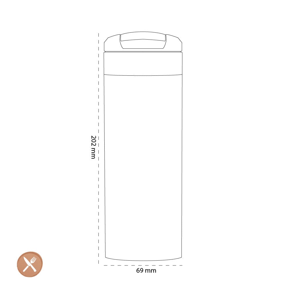 Stanley - De AeroLight™ Transitmok 0,47L Cream Metallic Thermosfles Stanley 