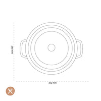 Staub - Sartén La Cocotte 28 cm - Sartén Cereza Staub