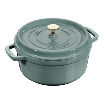 Staub - Cocotte redonda 24 cm - eucalipto Staub
