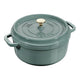 Staub - Cocotte redonda 24 cm - eucalipto