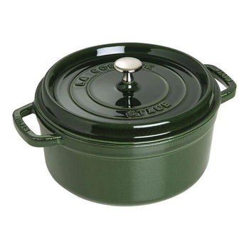 Staub - Cocotte redonda 26 cm - albahaca Staub