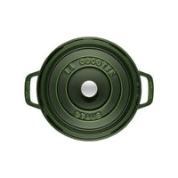 Staub - Cocotte redonda 28 cm - albahaca Staub