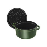 Staub - Cocotte redonda 28 cm - albahaca Staub