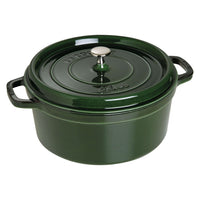 Staub - Cocotte redonda 28 cm - albahaca Staub