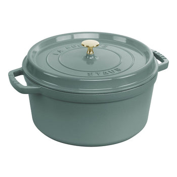 Staub - Cocotte redonda 28 cm - eucalipto Staub