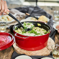 Staub - Cocotte redonda 28 cm - cerezo Staub