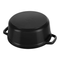 Staub - Cocotte redonda 28 cm - Staub negro