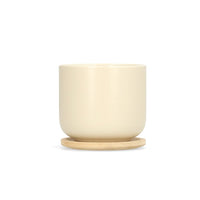 Stelton - Taza Theo con Posavasos 0,2 l. - Taza de arena Stelton