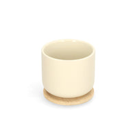 Stelton - Taza Theo con Posavasos 0,2 l. - Taza de arena Stelton