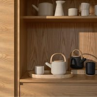 Stelton - Taza Theo con posavasos 0,2 l arena Stelton