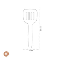 Tools2Cook - Espátula de silicona para hornear Espátula verde salvia Tools2Cook