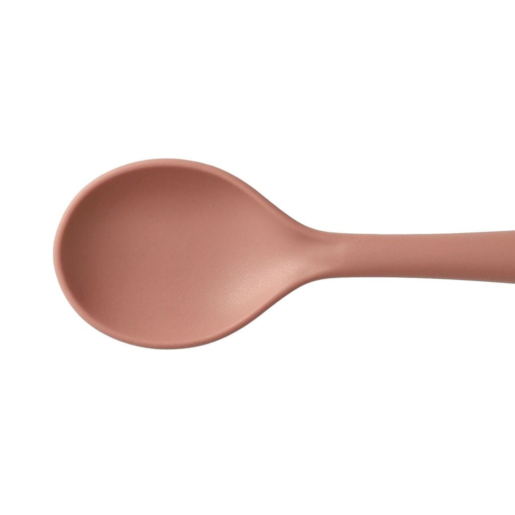 Tools2Cook - Cuillère en silicone rose framboise, louche Tools2Cook