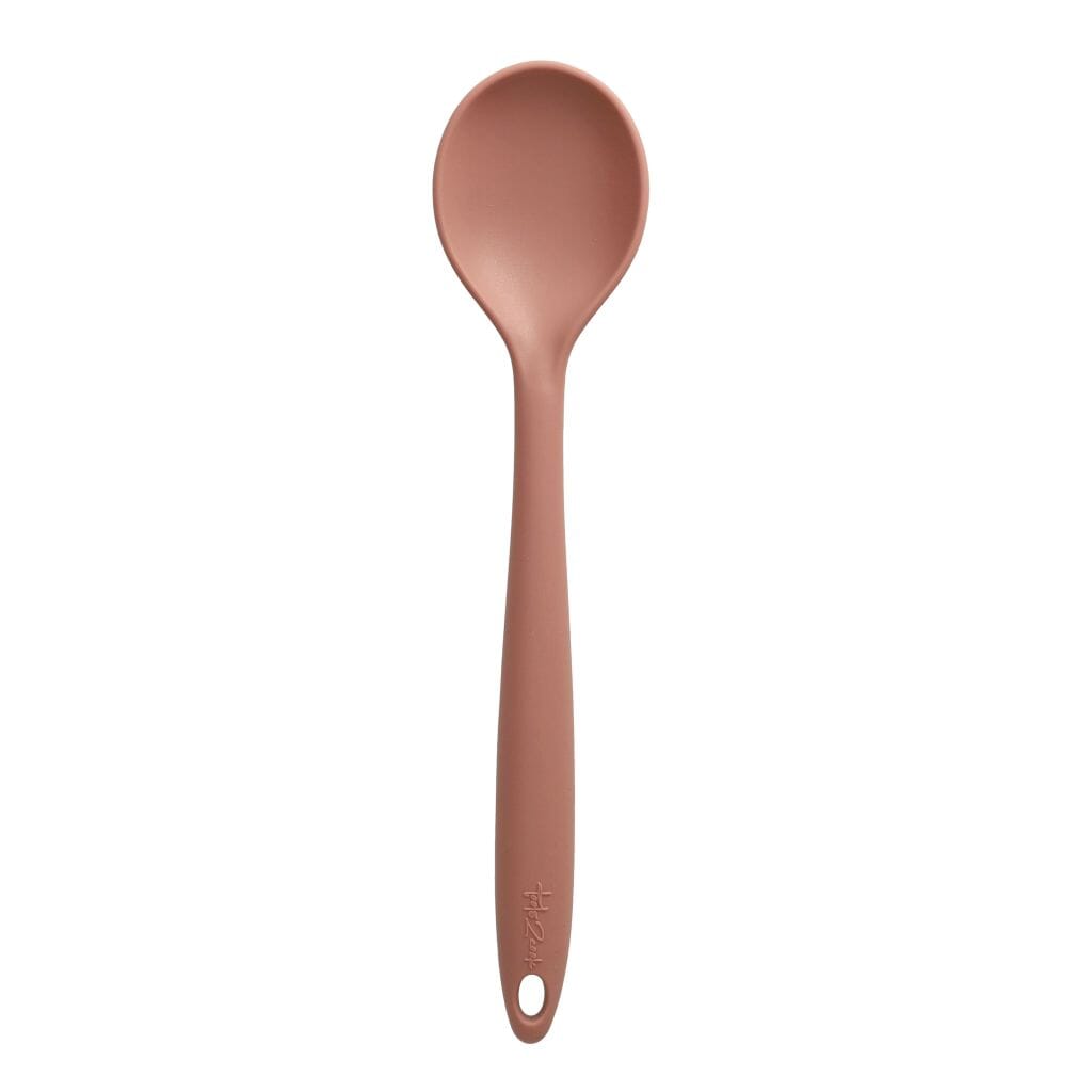 Tools2Cook - Cuillère en silicone rose framboise, louche Tools2Cook
