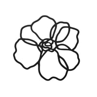 Tools2Cook - Posavasos de silicona Poppy Black Posavasos Tools2Cook