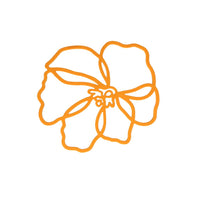 Tools2Cook - Posavasos de silicona con diseño de amapola naranja Tools2Cook