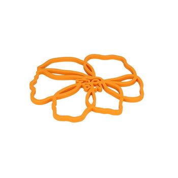 Tools2Cook - Posavasos de silicona con diseño de amapola naranja Tools2Cook