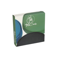 Tools2Cook - Juego de posavasos de silicona (7 piezas) Posavasos verde salvia Tools2Cook