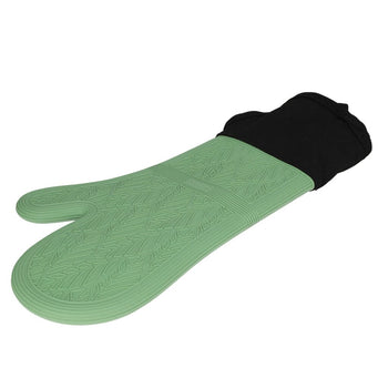Tools2Cook - Manopla de silicona para horno verde salvia