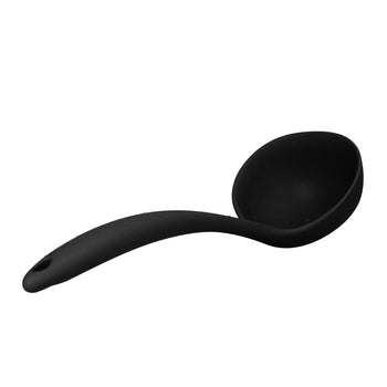 Tools2Cook - Cuchara sopera de silicona Cuchara sopera de pimienta negra Tools2Cook
